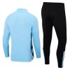 West Ham United Quarter Zip Sweatshirts Anzüge Suit 2023-24 Blaue Für Herren